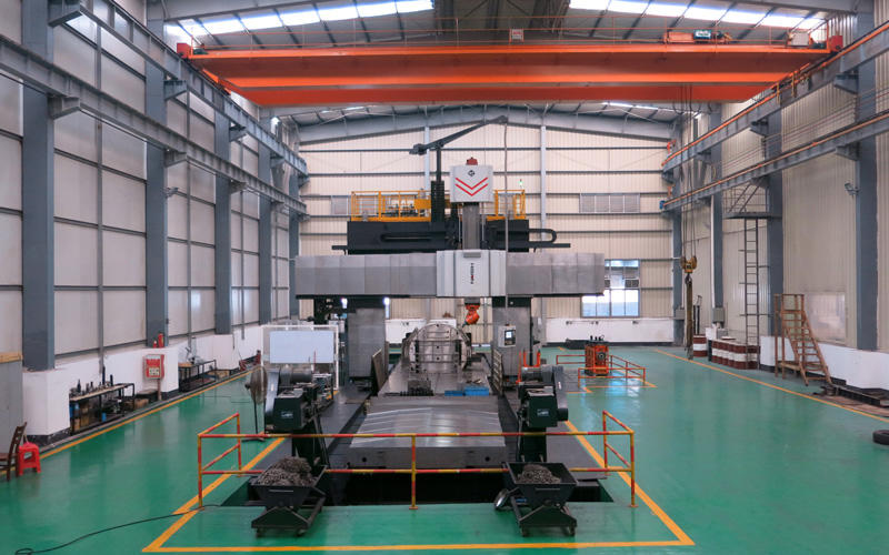 Large machining center five workshops