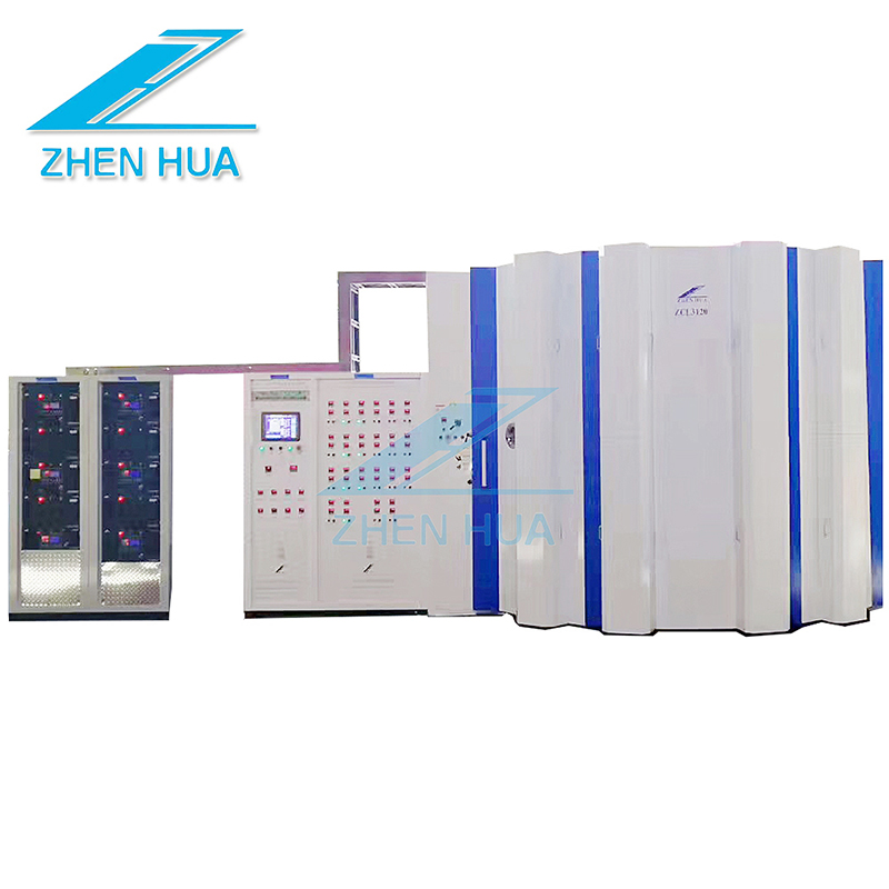 ZCT3120 Large PVD AF Anti fingerprint Coating Machine Large PVD Vacuum Coating for Stainless Steel Sheet