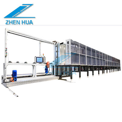 Multi-functional vertical continuous coating line